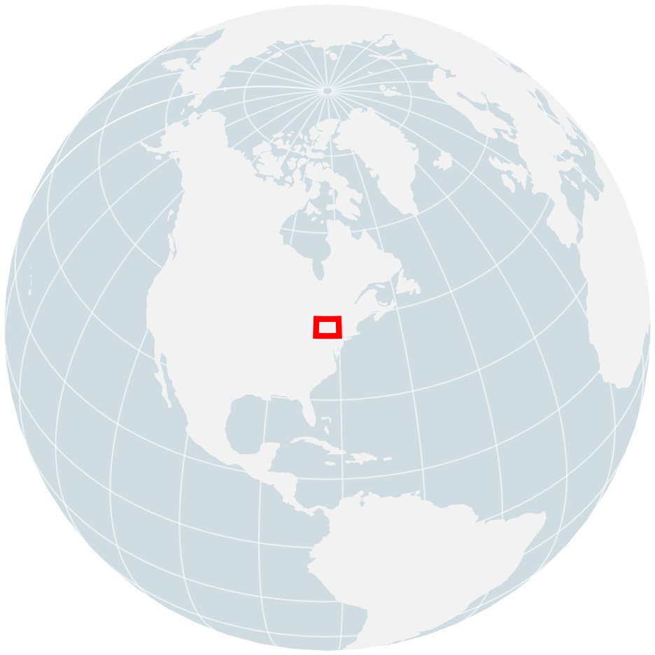 Locator map for 2020 Buffalo Jan Snow